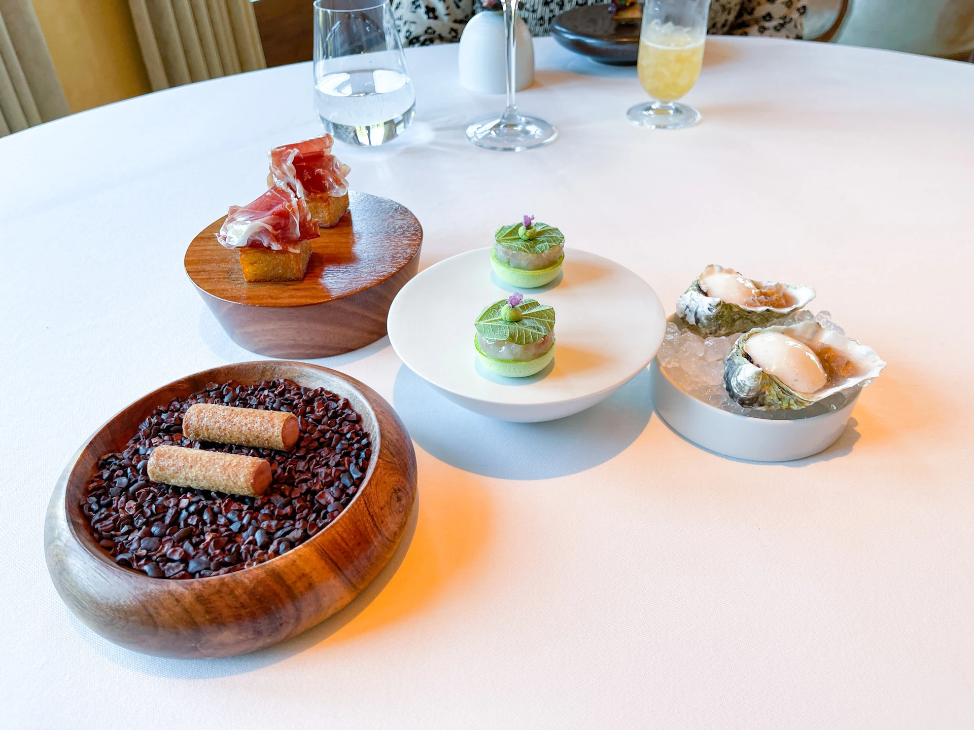 A selection of appetizers