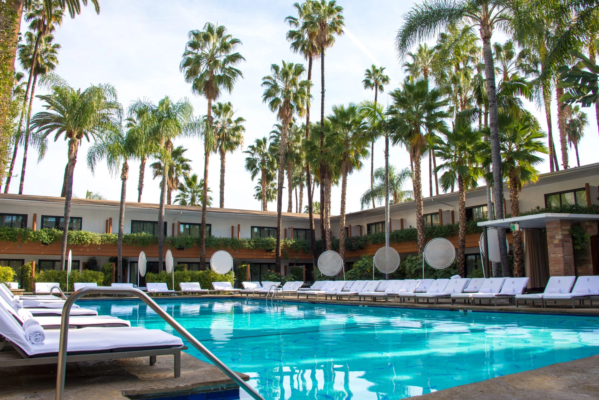 The pool at Hollywood Roosevelt