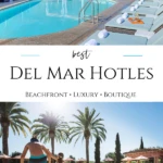 I review the best hotels in Del Mar CA, one of the most popular places to stay in San Diego, that are boutique, luxury, and budget.