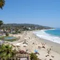 the beach at Laguna Beach on a sunny day