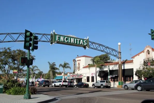 La Paloma Theatre on Highway 101 in downtown Encinitas.