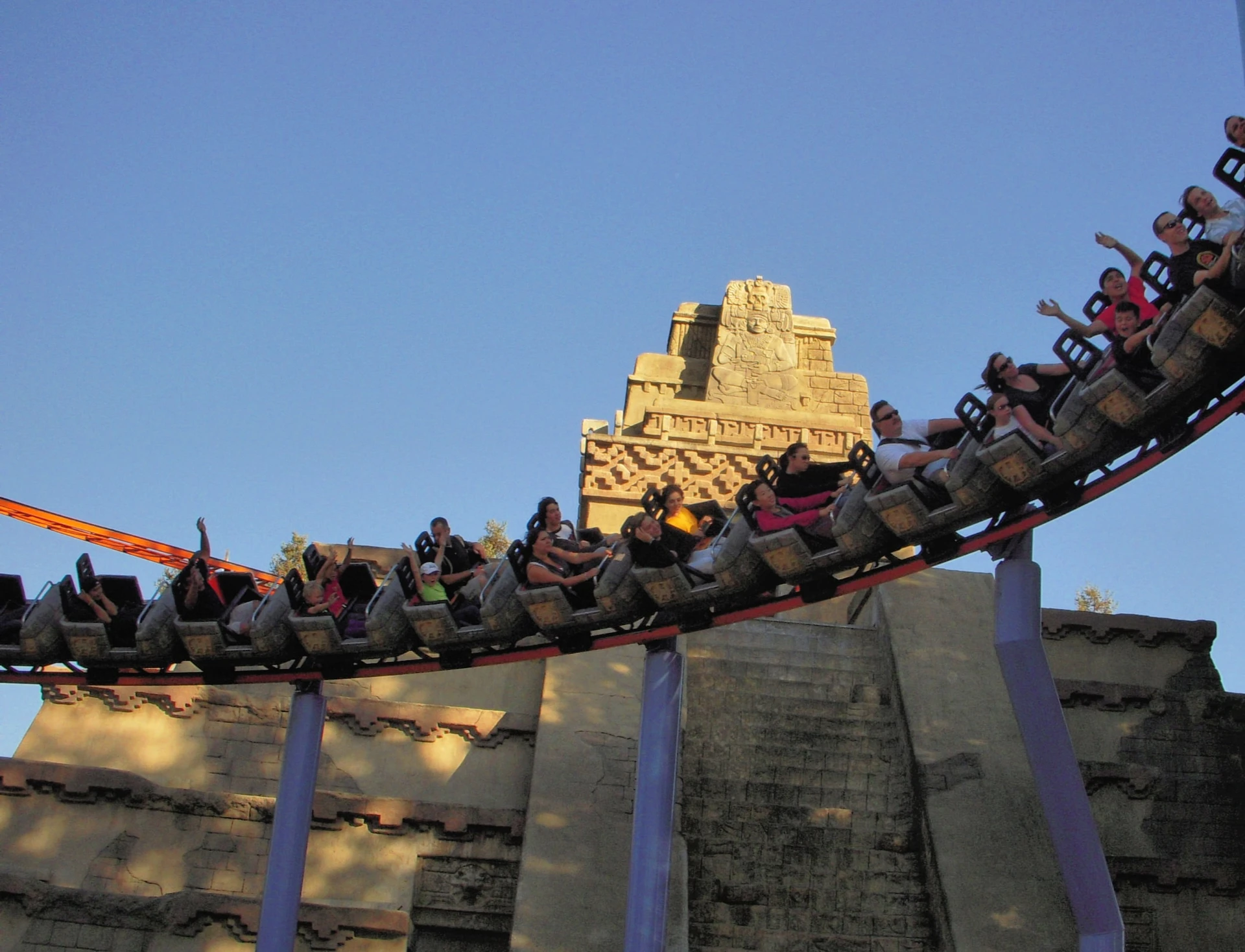 The Jaguar! roller coaster at Knott's Berry Farm.