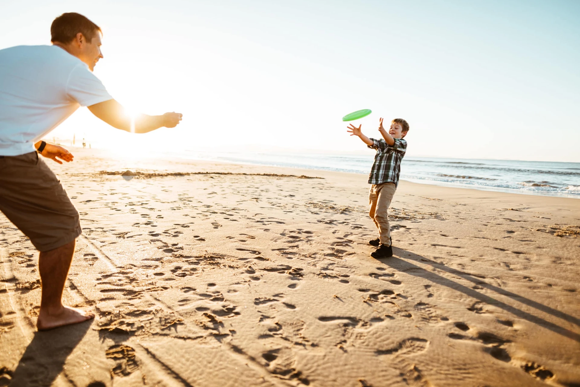 A list of fun games to play at the beach with your kids and friends.