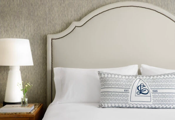 A refreshed room at Omni La Costa.