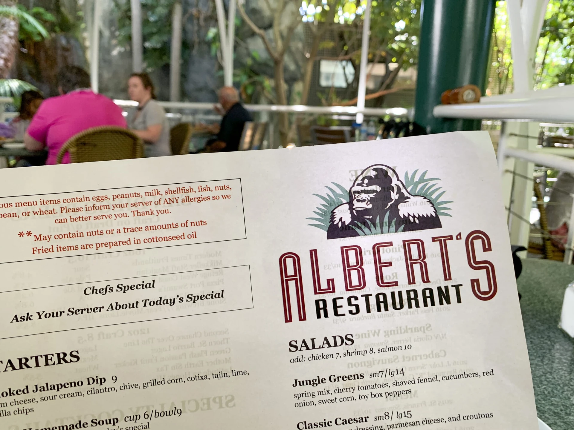 What to know about San Diego Zoo restaurants and food policies given that it's open but with limited operations (and my favorite desserts to look out for).