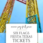 Six Flags Fiesta Texas discount tickets are easy to buy through authorized sellers so that you can visit this fun theme park on the cheap.