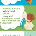 A list of over 135 clean and funny knock knock jokes for kids as young as preschool (adults will enjoy them just as much). Download the list for free!