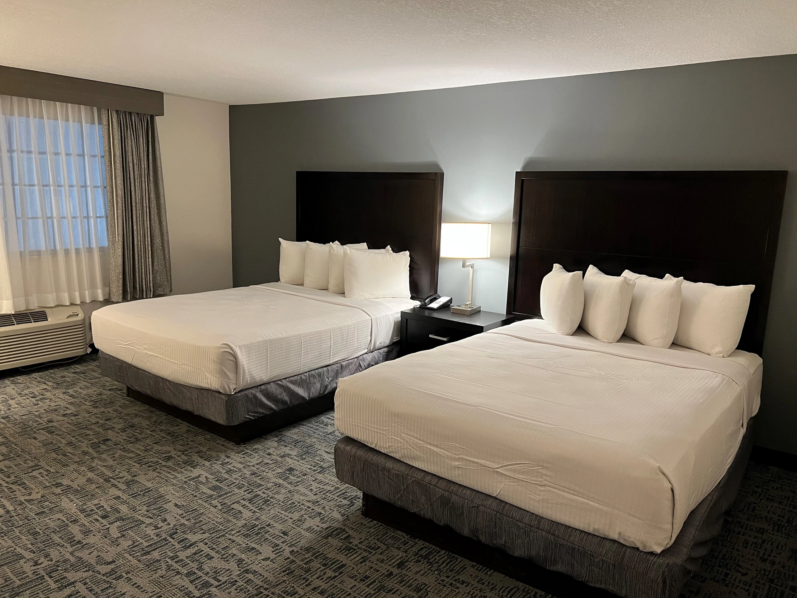 Two queen room at Best Western San Diego Zoo