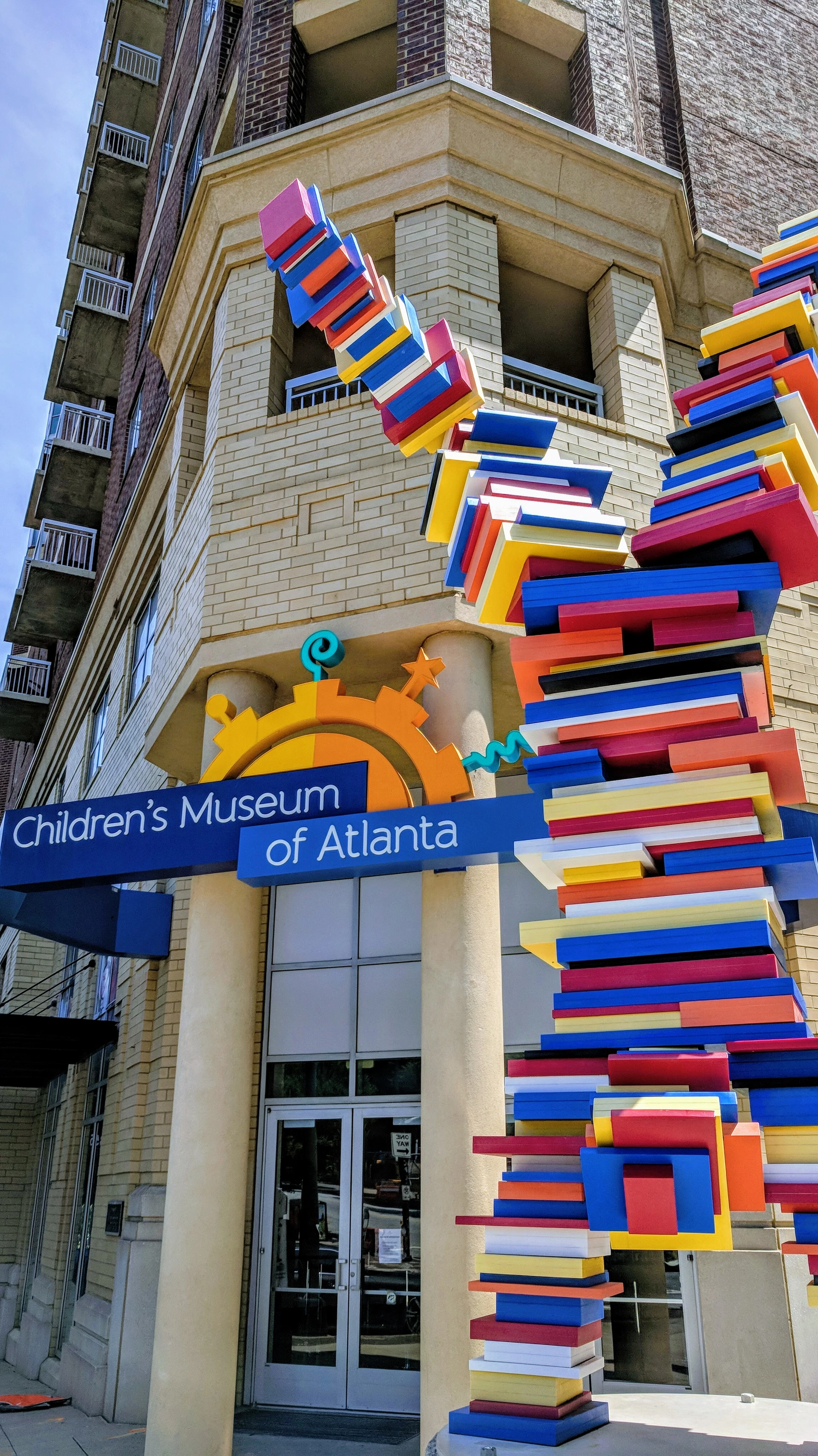 The entrance to Children's Museum of Atlanta.