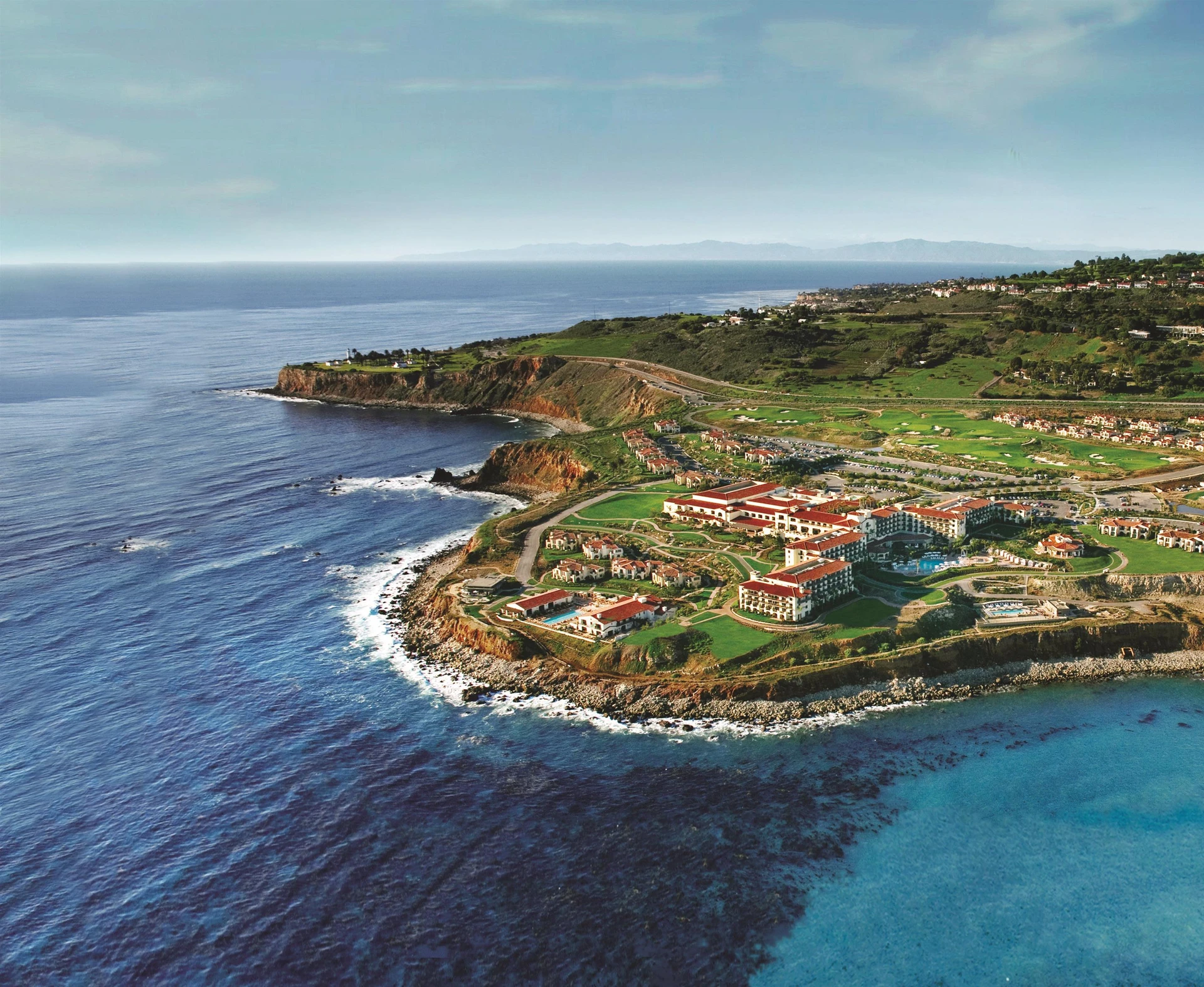 Aerial view of Terranea 