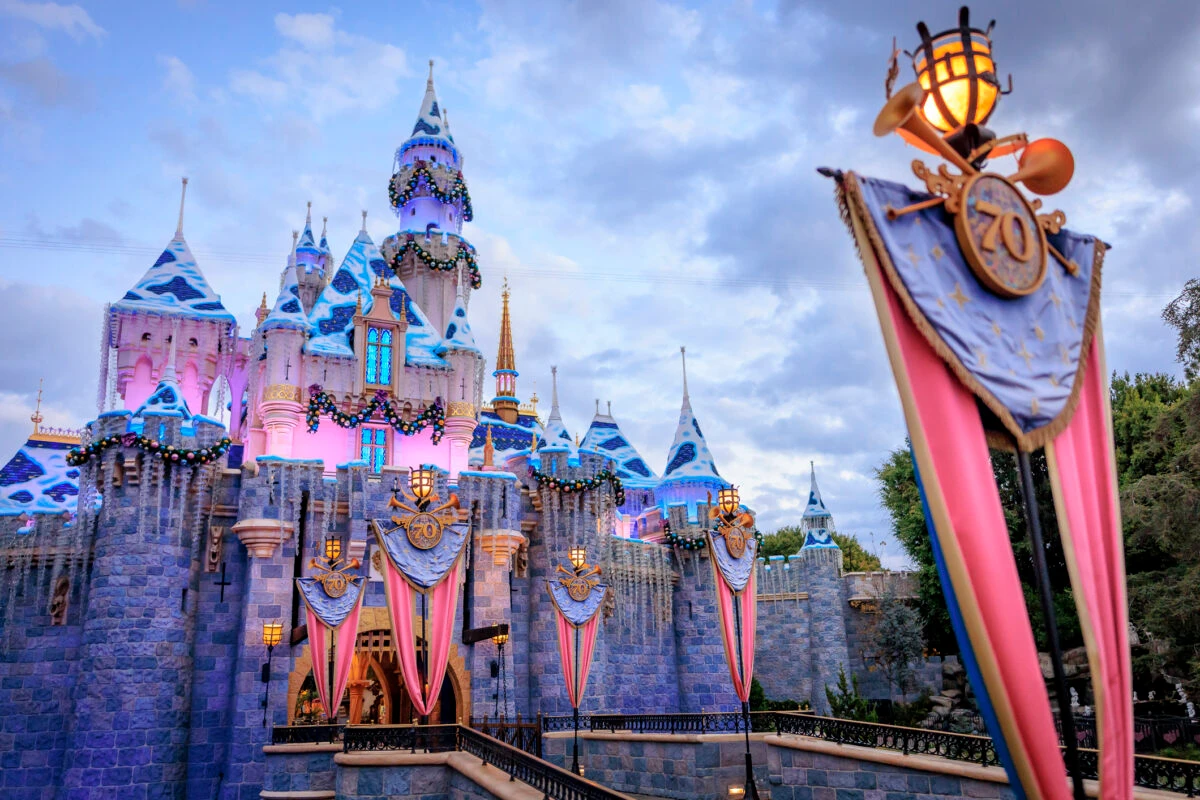 Sleeping Beauty Castle at Disneyland