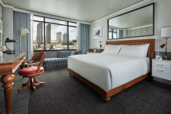Bay view room at Pendry San Diego