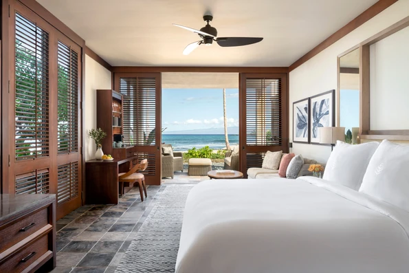 Ocean View Prime Guest Room at Four Seasons Hualalai