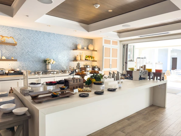 Breakfast buffet at Shore House at The Del.