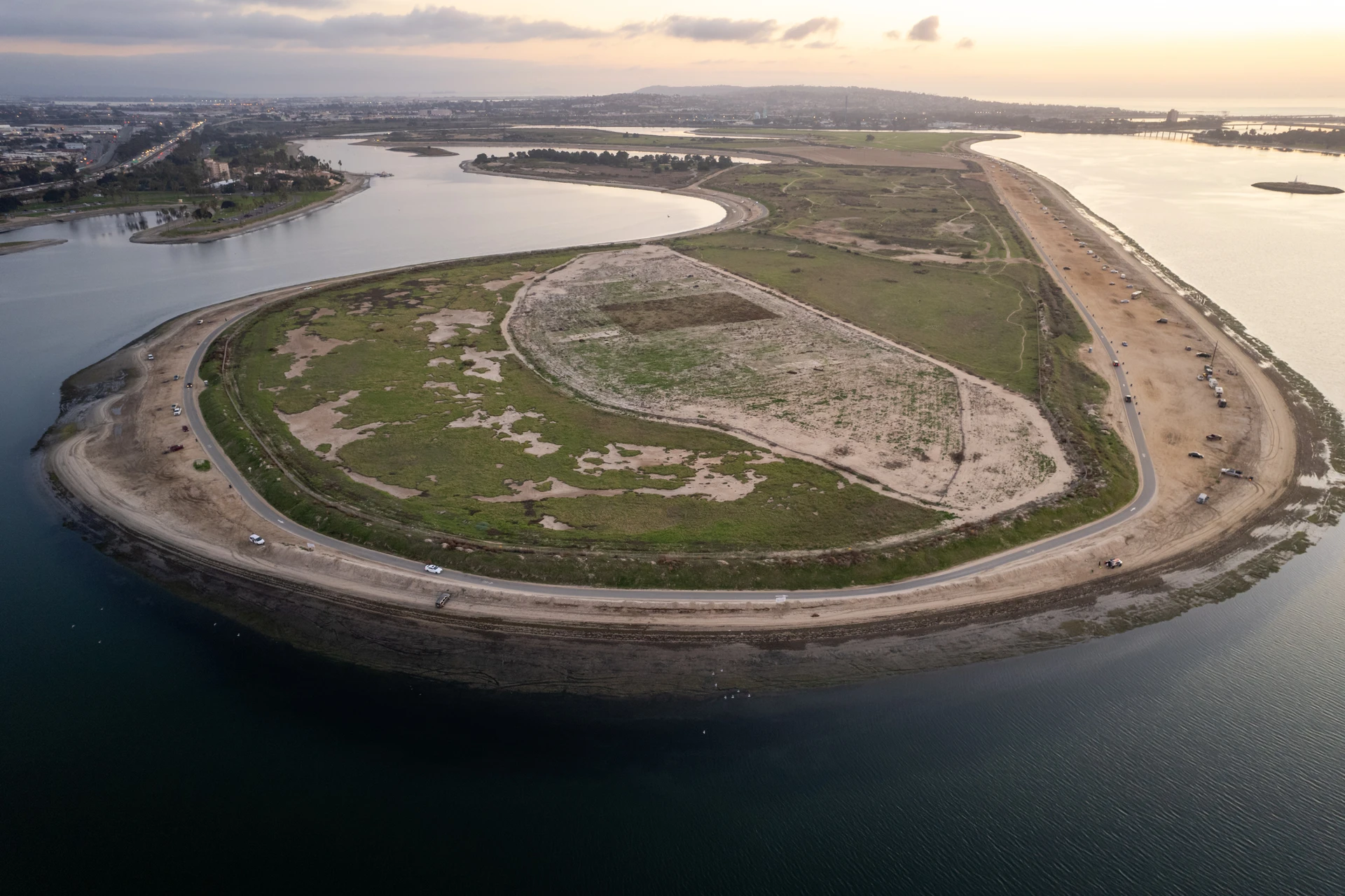 Fiesta Island Aerial View