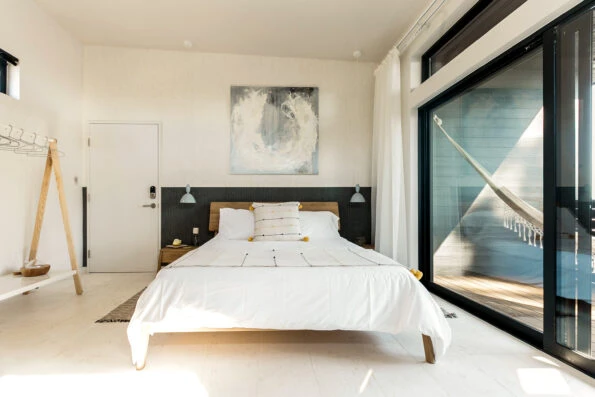King bed room at Twelve Senses Retreat Encinitas