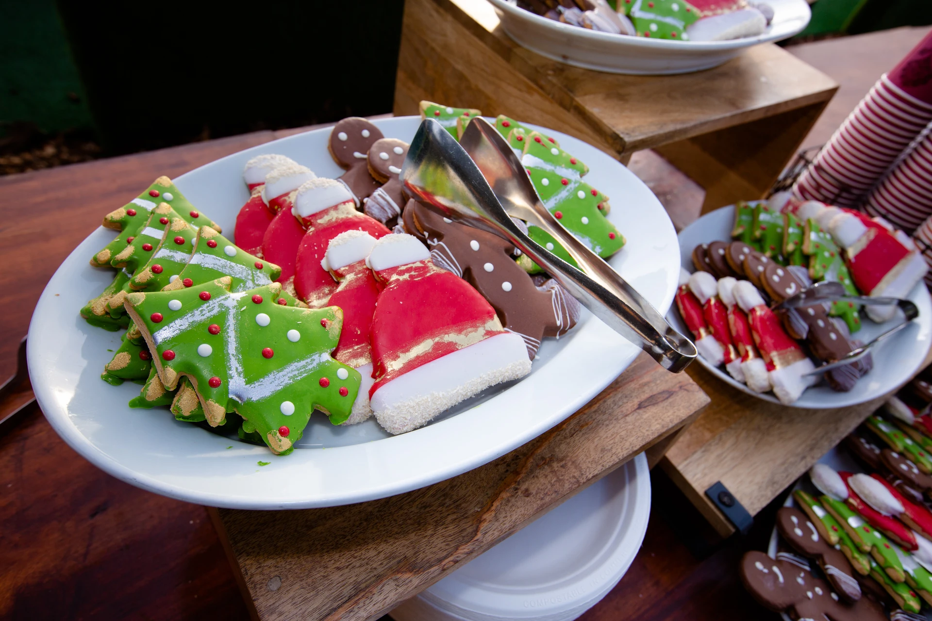 Cookie decorating at Fairmont Grand Del Mar.