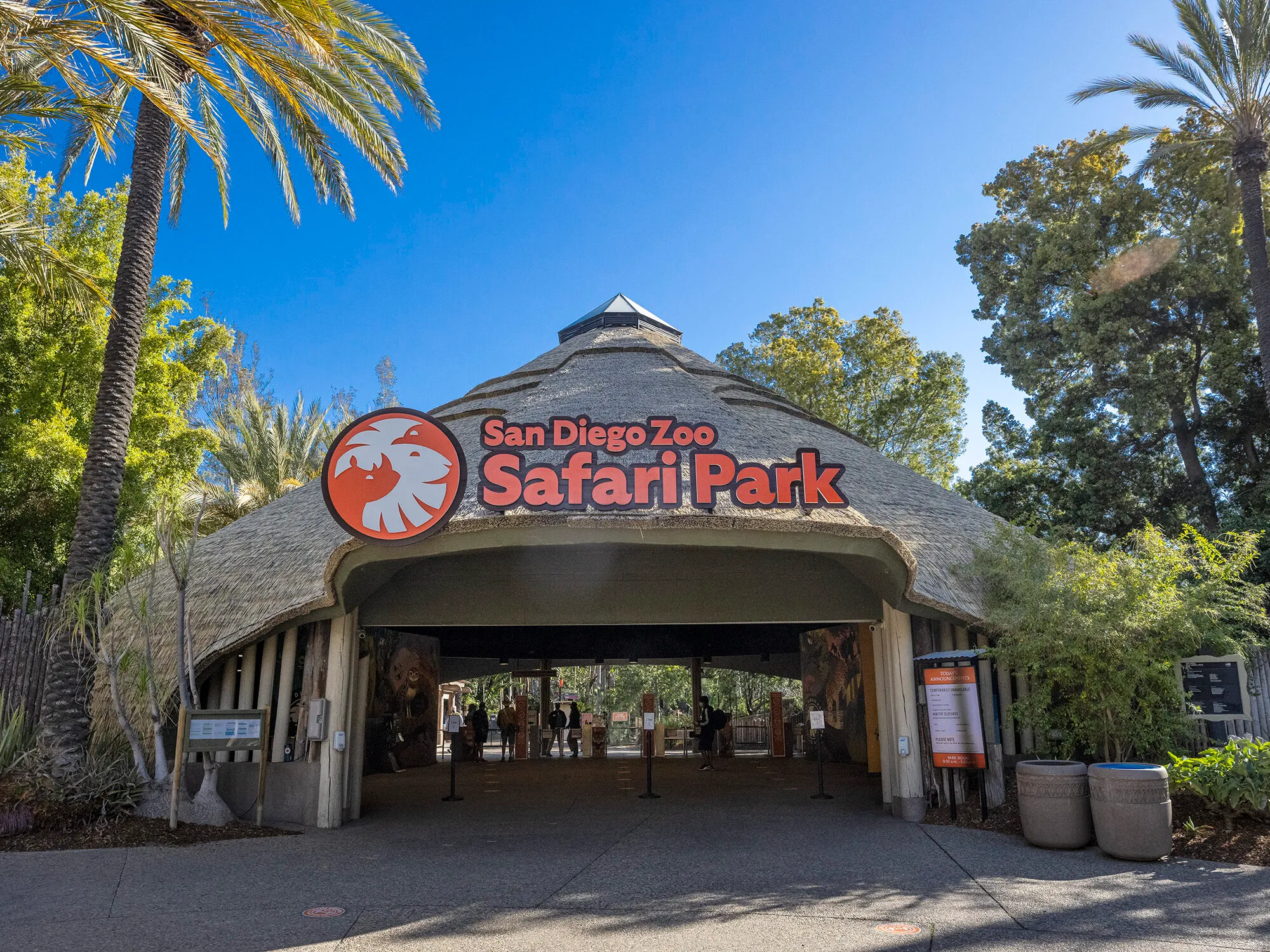 Entrance to San Diego Zoo Safari Park