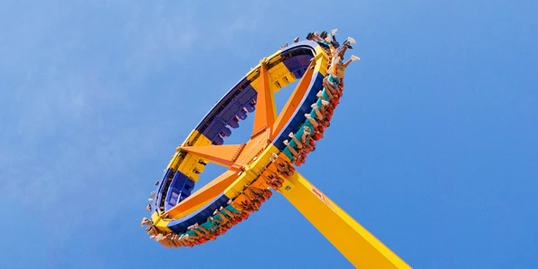 maXair thrill ride at Cedar Point in Sandusky, OH.