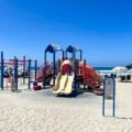 A playground on the beach in Oceanside.