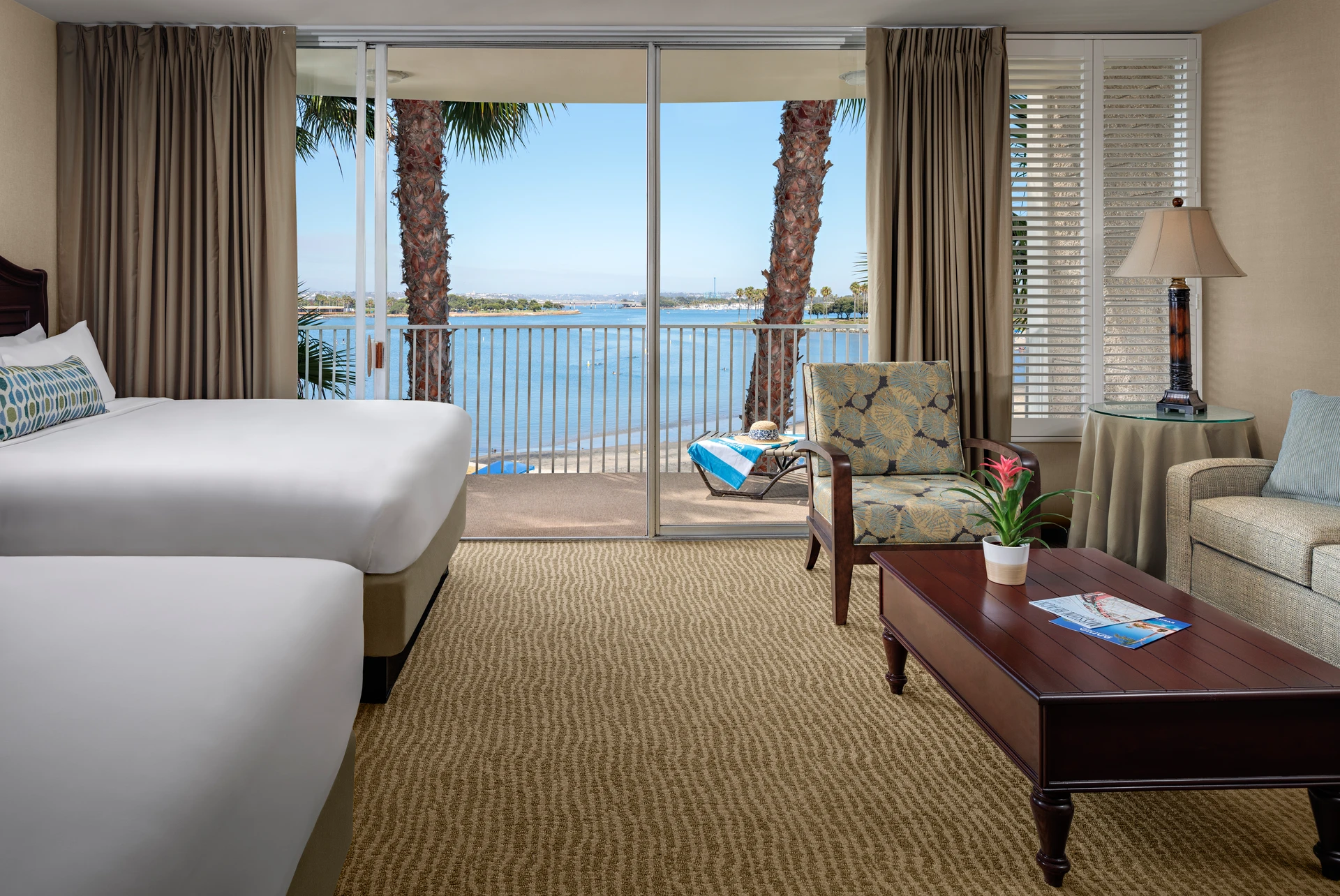 Bay View tower double queens room