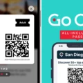 Side by side San Diego CityPASS and Go City San Diego logos showing mobile tickets.