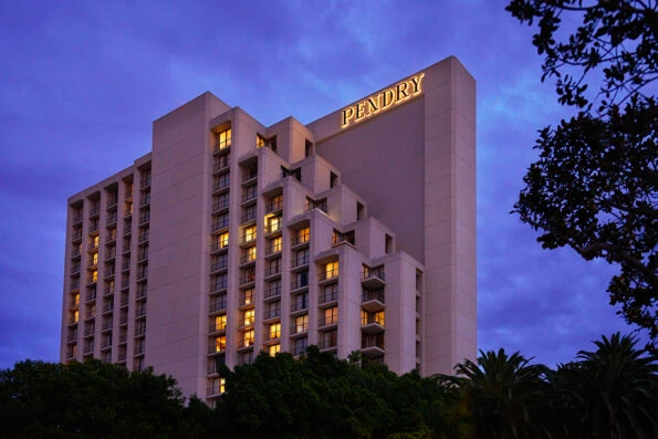 pendry newport beach hotel sign