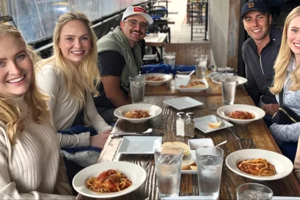 People enjoying a Carlsbad Food Tour.