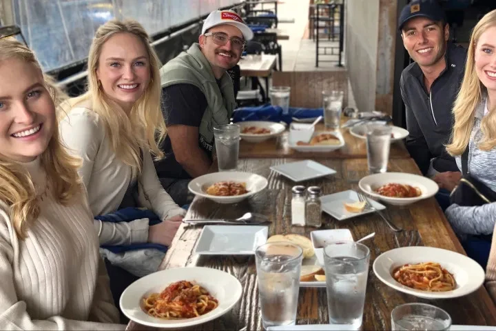 People enjoying a Carlsbad Food Tour.