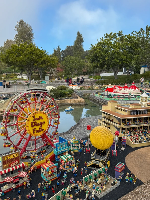 San Diego area in Miniland at LEGOLAND California