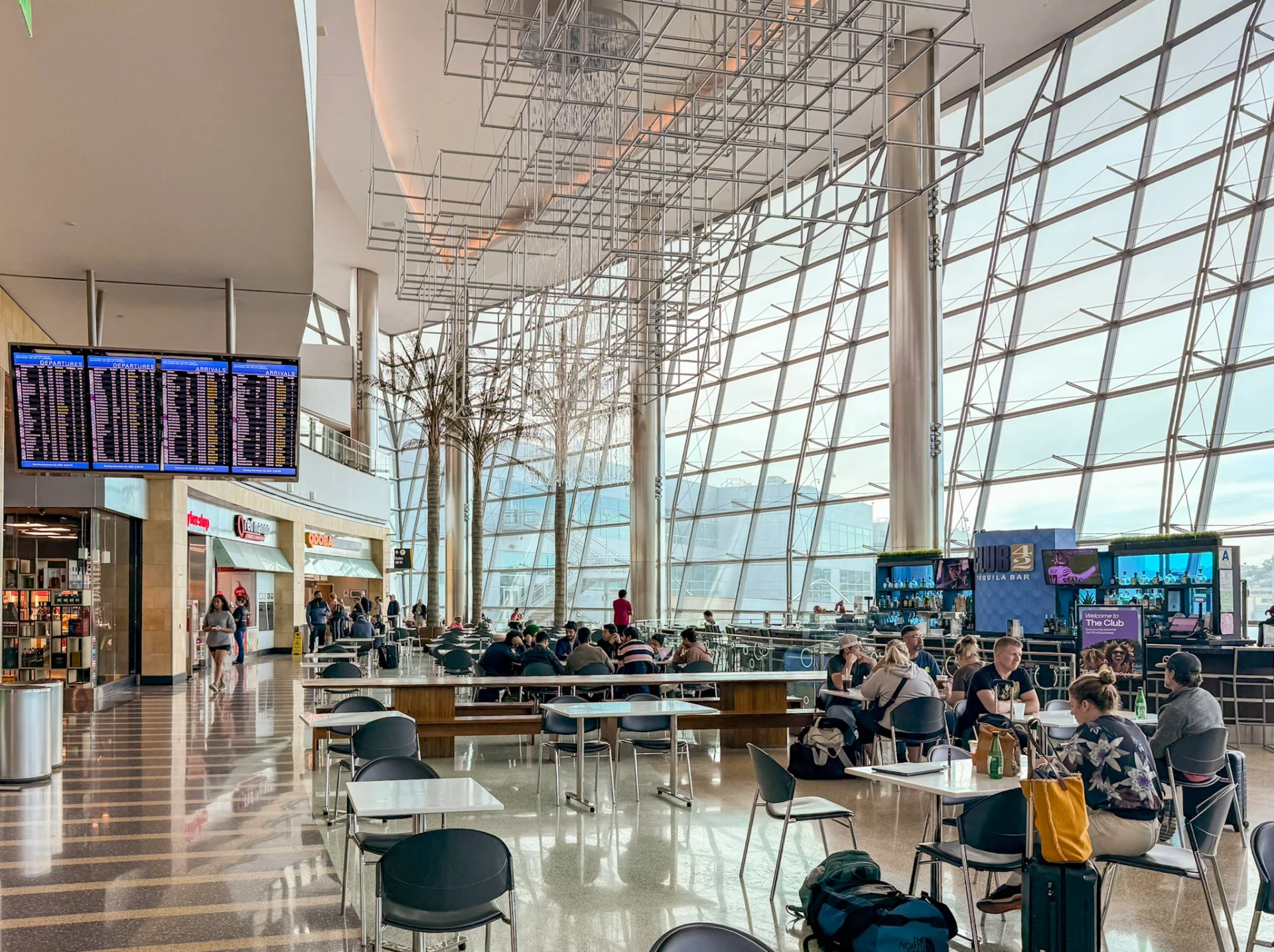 Sunset Cove in Terminal 2 at San Diego Airport.