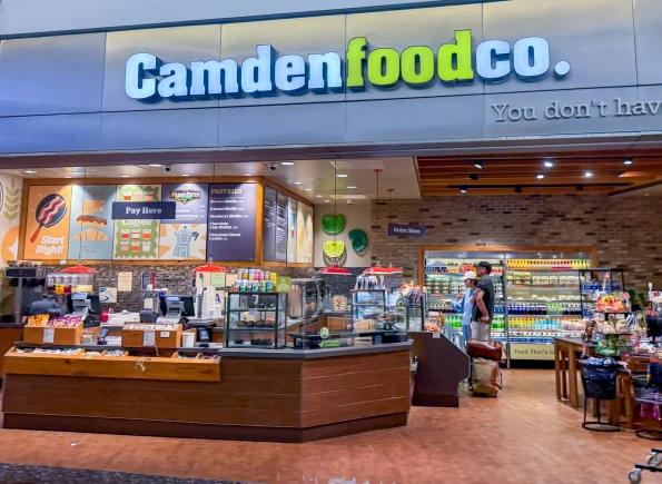 Camden Food Co has fresh to-go fruit and healthier (and unhealthy) snacks for families.