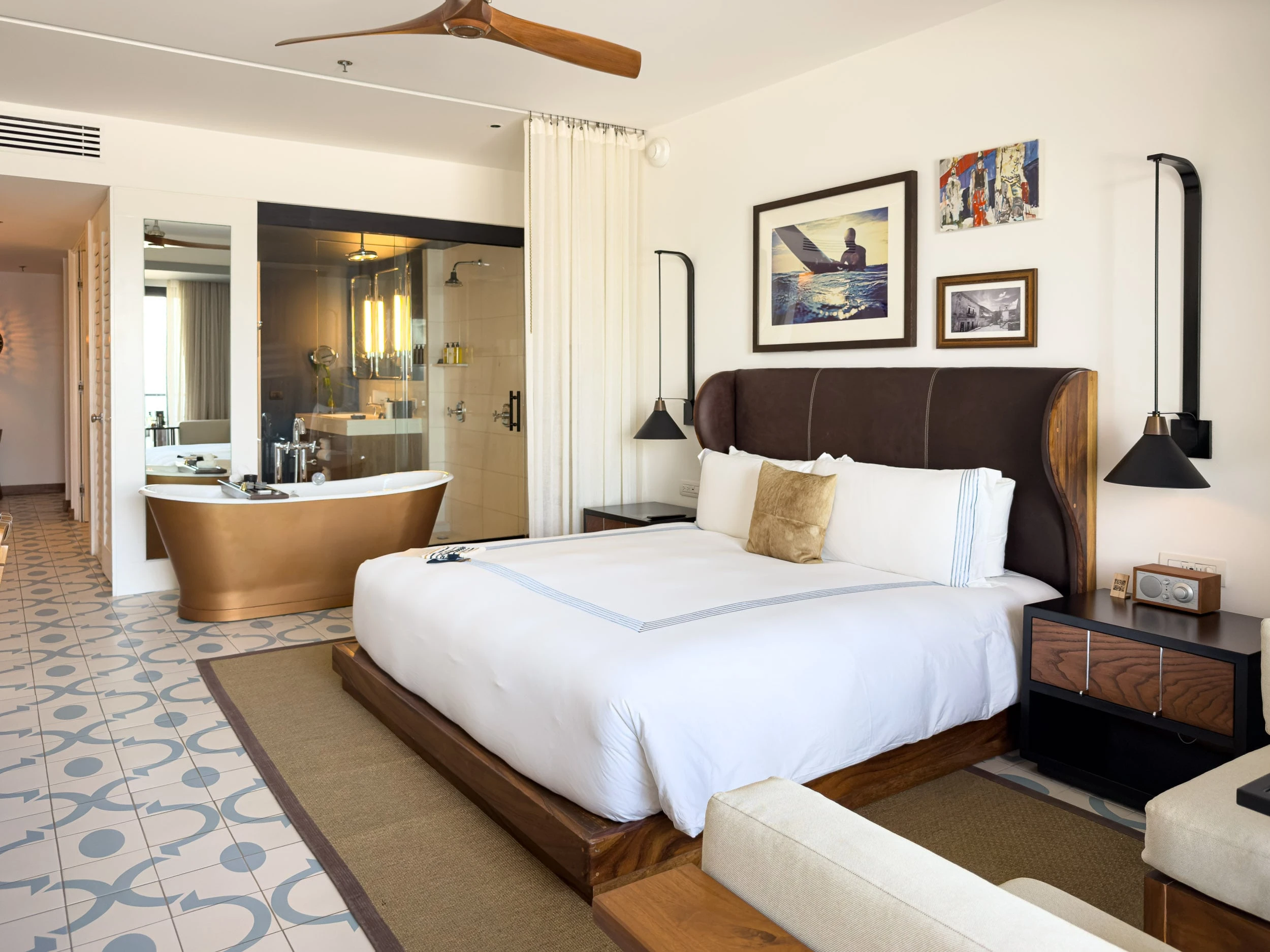The Deluxe Ocean View King at The Cape, a Thompson Hotel in Cabo San Lucas
