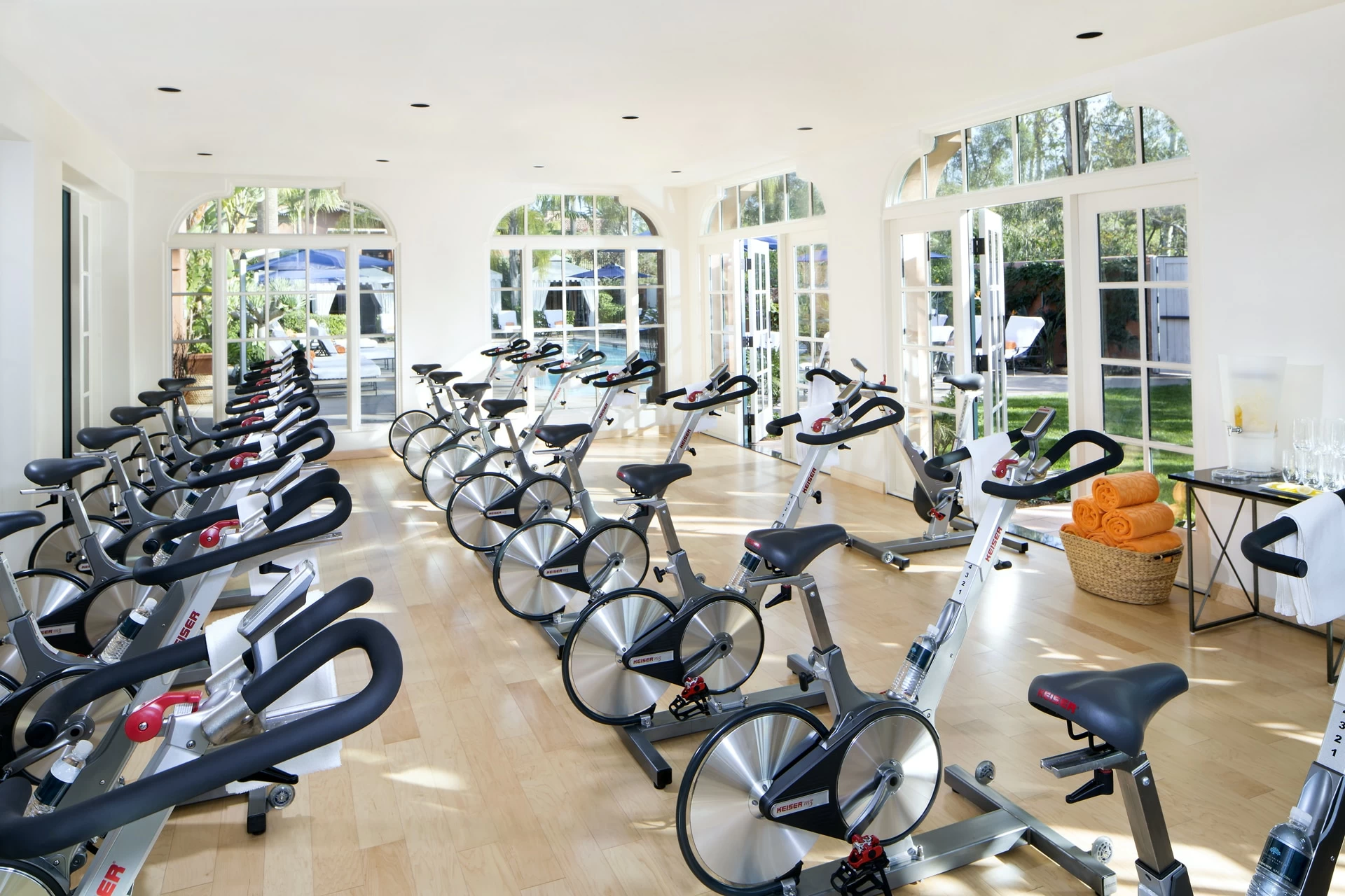 Rancho Valencia spinning class