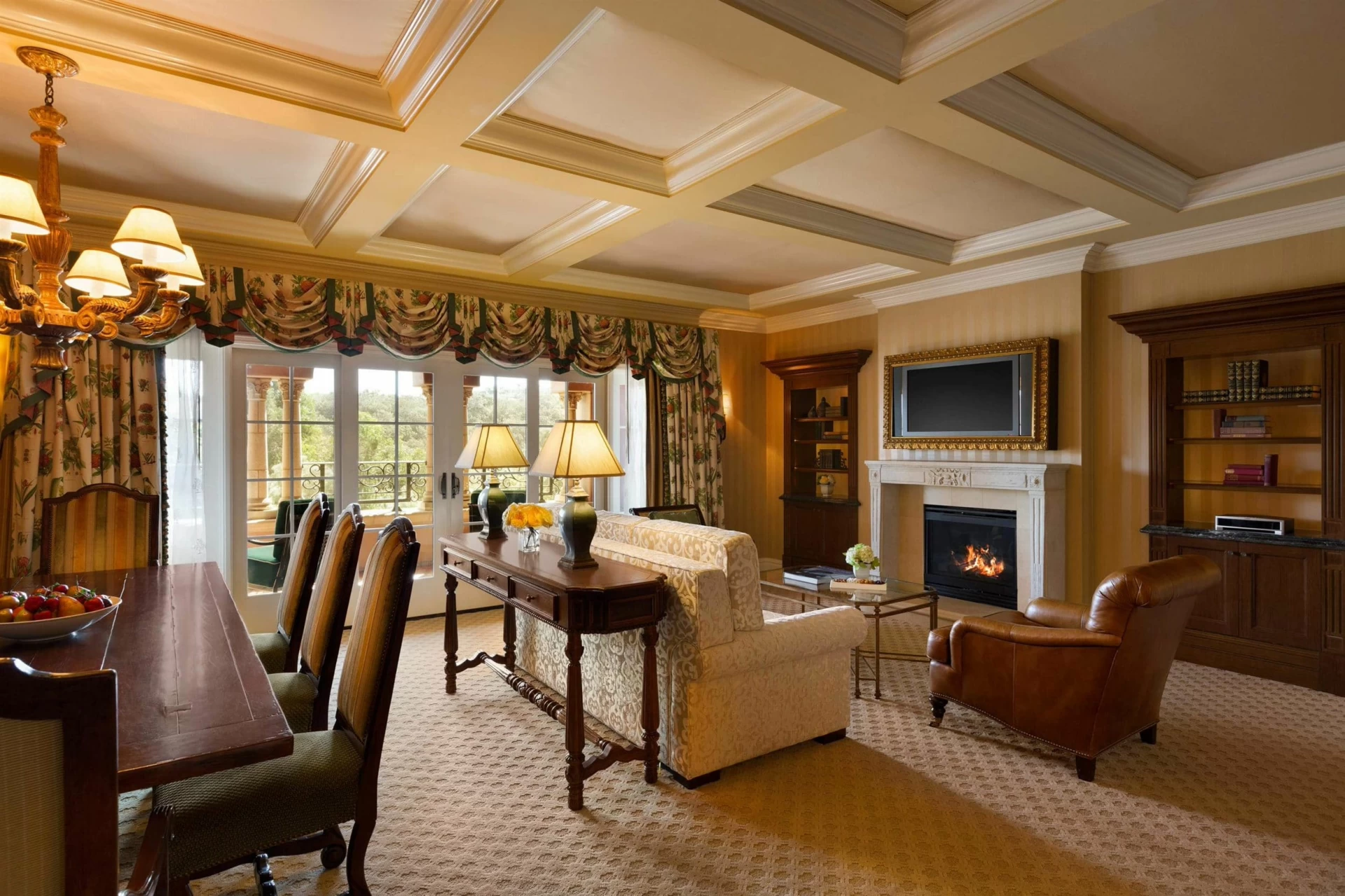 Palazzo Suite Living Room at Fairmont Grand Del Mar